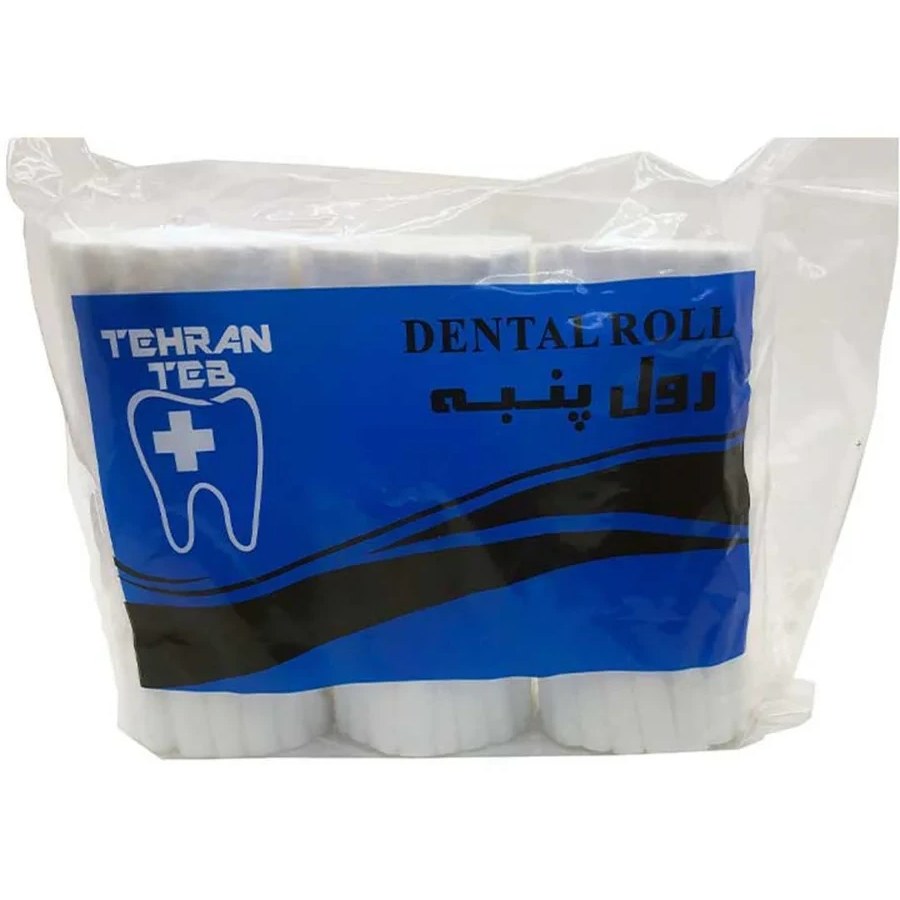 رول پنبه دندانپزشکی تهران طب ۶۰۰ عددی